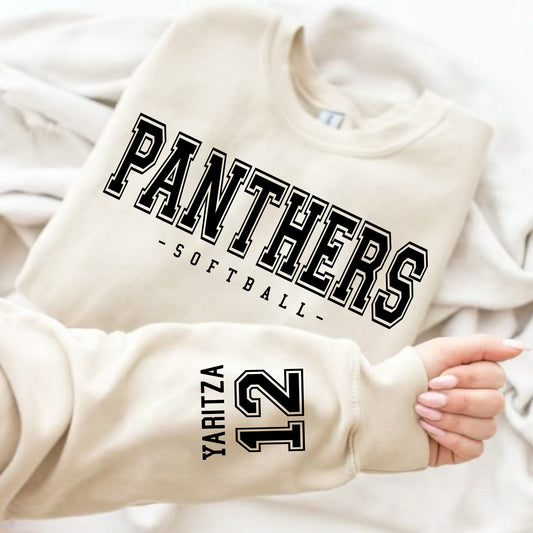 Panthers Softball Custom