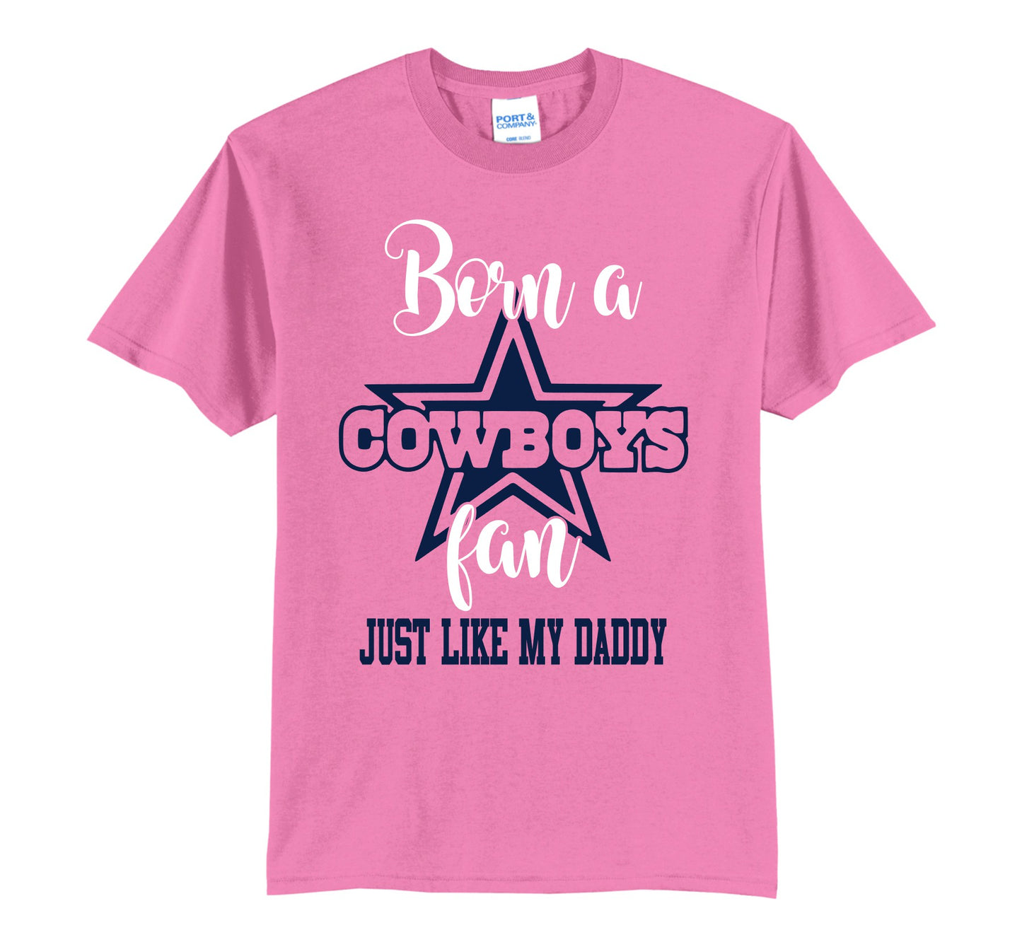 Born a Cowboys Fan Toddler